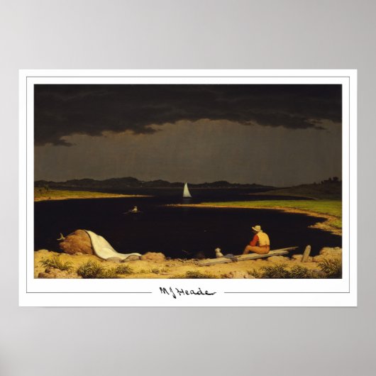 Martin Johnson Heade Zedign Art Poster #40 (Vorne)