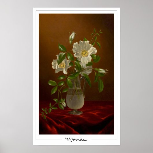 Martin Johnson Heade Zedign Art Poster #5 (Vorne)