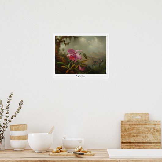 Martin Johnson Heade Zedign Art Poster #51 (Küche)