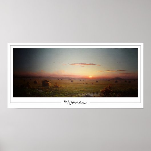 Martin Johnson Heade Zedign Art Poster #77 (Vorne)