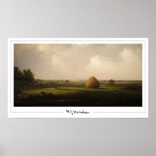 Martin Johnson Heade Zedign Kunstposter #159 Poster