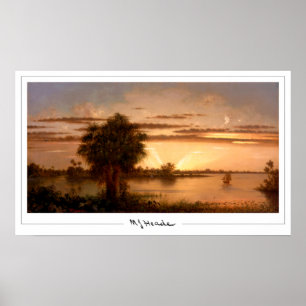Martin Johnson Heade Zedign Kunstposter #253 Poster