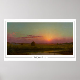 Martin Johnson Heade Zedign Kunstposter #42 Poster