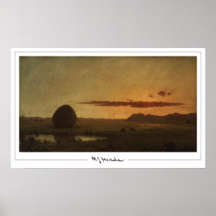 Martin Johnson Heade Zedign Kunstposter #54 Poster
