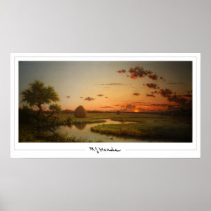 Martin Johnson Heade Zedign Kunstposter #88 Poster