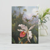 Martin Johnson Heade - Zwei Hummingbirds Feiertagskarte (Stehend Vorderseite)