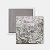 Martin Luther 2 Magnet (Vorderseite/Rückseite)