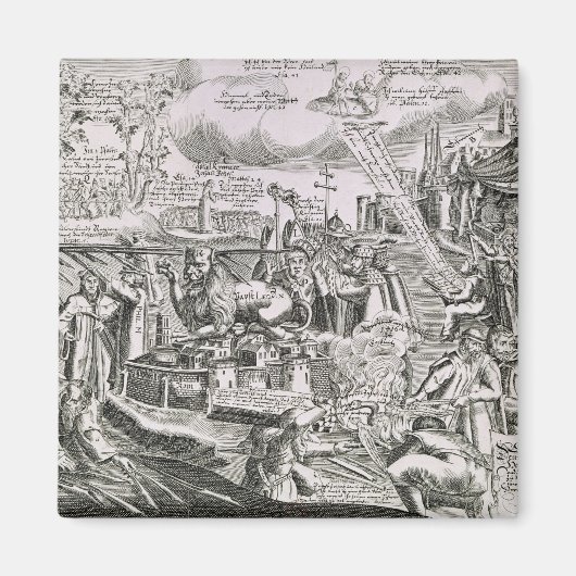 Martin Luther 2 Magnet (Vorne)