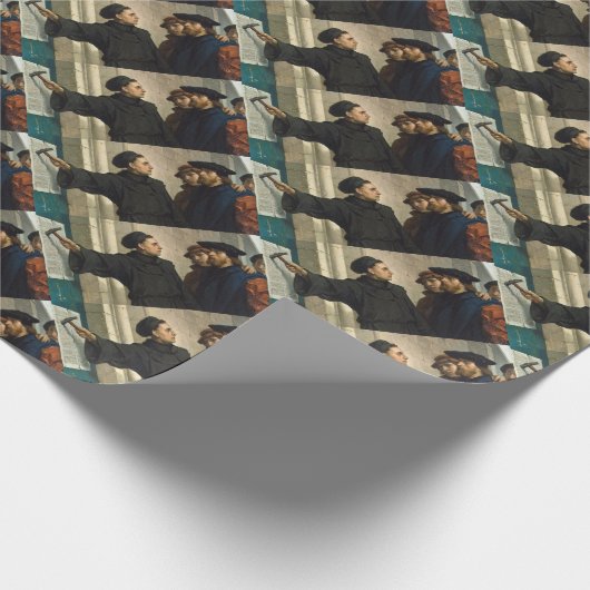 Martin Luther 95 Thesis Geschenkpapier (Ecke)