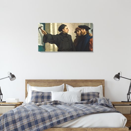 Martin Luther 95 Thesis Leinwanddruck (Insitu (Schlafzimmer))