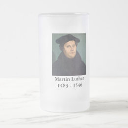 Martin Luther Beer Tasse - Reformationsreihe