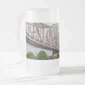 Martin Luther Bridge Mattierte Tasse (Vorderseite Links)