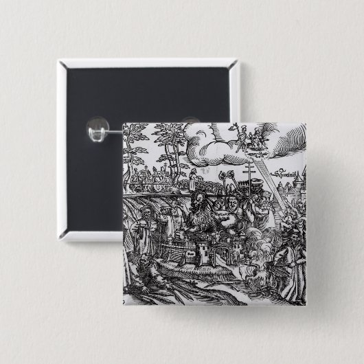 Martin Luther Button (Vorne & Hinten)