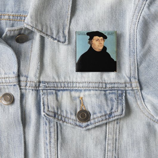 Martin Luther, c.1532 Button (Beispiel)