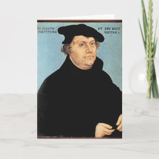 Martin Luther, c.1532 Karte (Vorderseite)