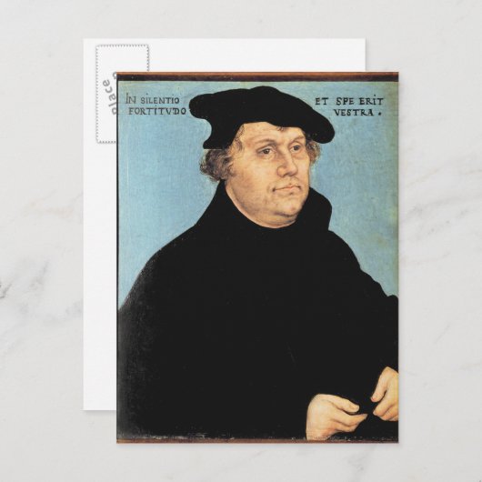 Martin Luther, c.1532 Postkarte (Vorne/Hinten)