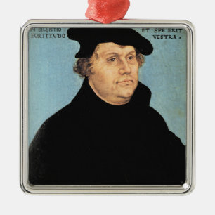 Martin Luther, c.1532 Silbernes Ornament