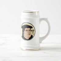 Martin Luther, der Christus bekennt, crucified
