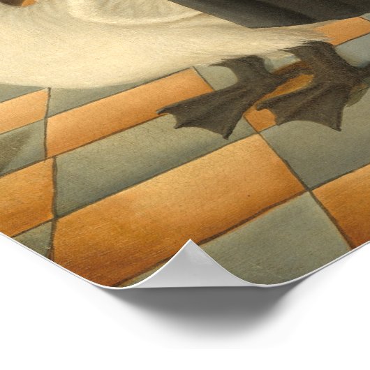 Martin Luther - F. Kemmelmeyer Fine Art Poster (Ecke)