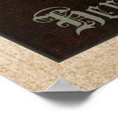 Martin Luther Hier Stand Poster (Ecke)