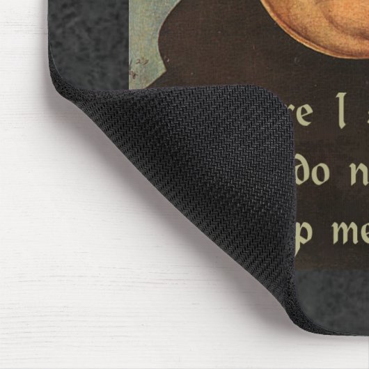 Martin Luther Hier Stand Quotation Mousepad (Ecke)