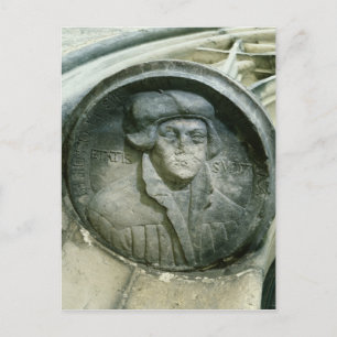 Martin Luther ist 57 Jahre alt mit der Luther-Rose Postkarte