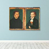 Martin Luther, Katharina von Bora, c.1526 Leinwanddruck (Insitu (Holzboden))