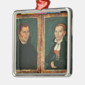Martin Luther, Katharina von Bora, c.1526 Ornament Aus Metall (Links)