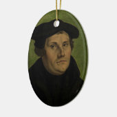 Martin Luther Keramik Ornament (Links)