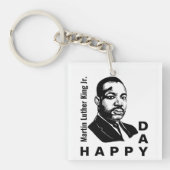 Martin Luther King Jr Day Commemorative Schlüsselanhänger (Vorderseite)