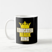 Martin Luther King Jr. Day Educated Black King Shi Kaffeetasse (Links)