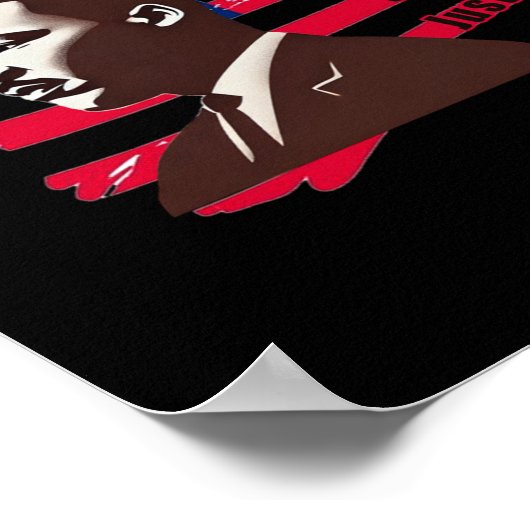 Martin Luther King Jr. Day Mlk Sticker Poster (Ecke)