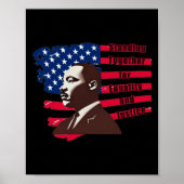 Martin Luther King Jr. Day Mlk Sticker Poster (Vorne)