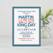 Martin Luther King Jr. Einladung (Stehend Vorderseite)