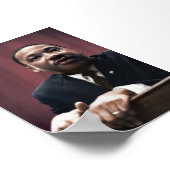 Martin Luther King Jr. Poster (Ecke)