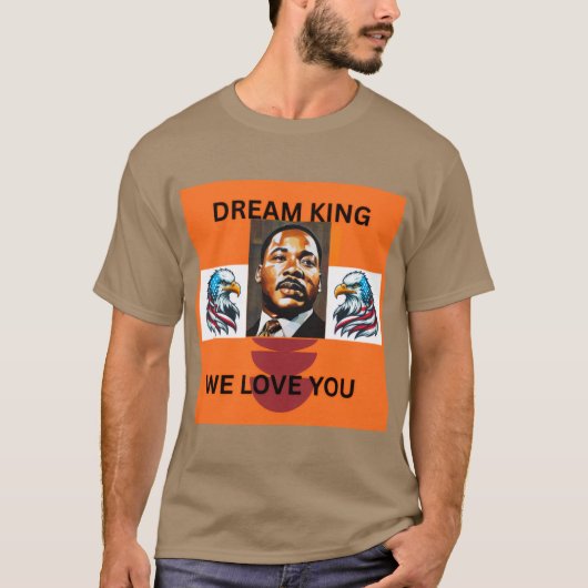 MARTIN LUTHER KING 👑  T-Shirt (Vorderseite)