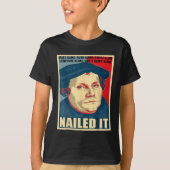 Martin Luther, Mitglied des protestantischen IT-Re T-Shirt (Vorderseite)