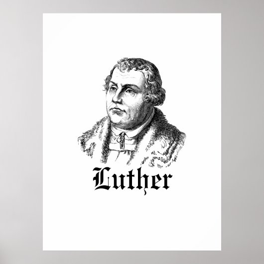 Martin Luther Poster (Vorne)