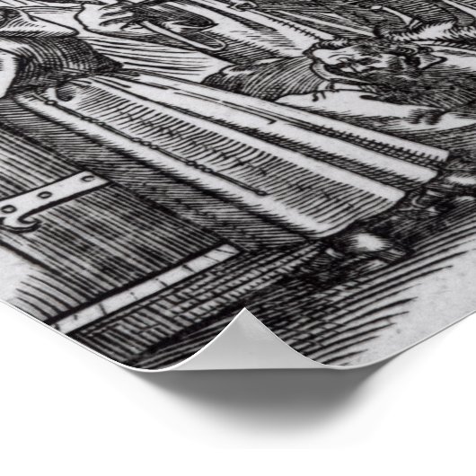 Martin Luther Poster (Ecke)