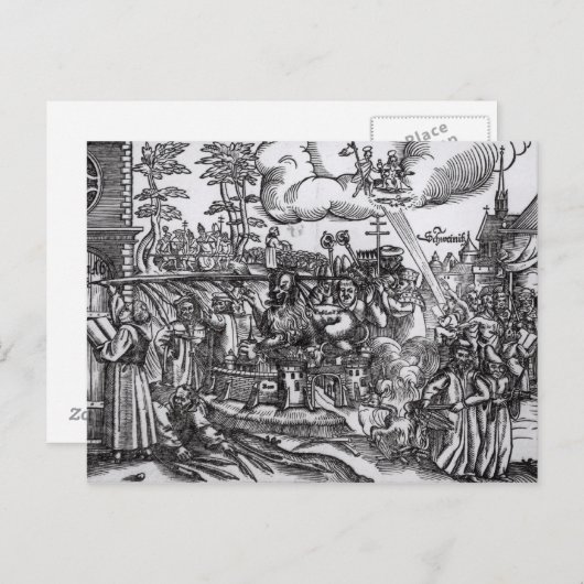 Martin Luther Postkarte (Vorne/Hinten)