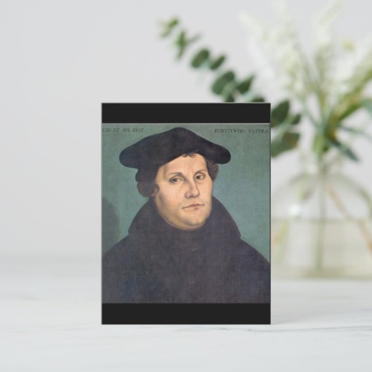 Martin Luther Postkarte (Stehend Vorderseite)