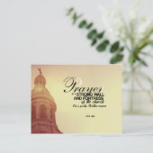 Martin Luther - Prayer Postkarte (Stehend Vorderseite)