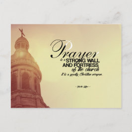 Martin Luther - Prayer Postkarte