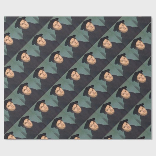 Martin Luther Protestant Reformation Geschenkpapier (Flach)