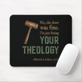 Martin Luther Reformierter Christlicher Reformatio Mousepad (Mit Mouse)