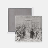 Martin Luther vor Charles V Magnet (Vorderseite/Rückseite)