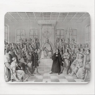 Martin Luther vor Charles V Mousepad