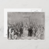 Martin Luther vor Charles V Postkarte (Vorne/Hinten)