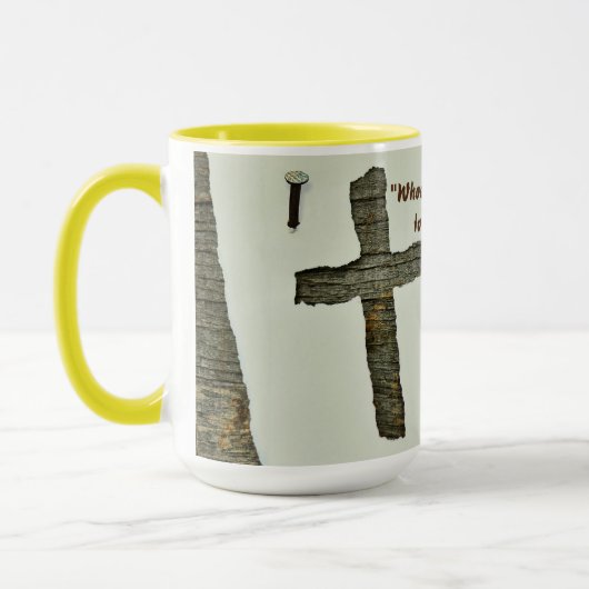 Martin Luther Zitat über Bier Drinker Tasse (Links)