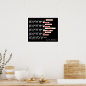 Martin Niemöller (Redakteur) Zitat Poster (Küche)